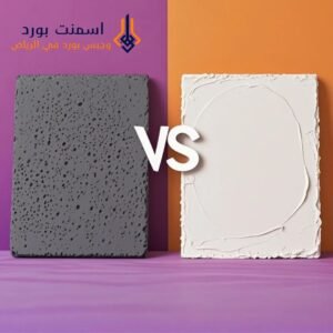 الفروق الأساسية بين االأسمنت بورد vs الجبس بورد للمباني في الرياض