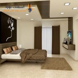 التصاميم الفاخرة (10 أفكار) | أحدث 50 فكرة ديكور جبس بورد لغرف النوم جبس بورد 