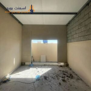 تركيب أسمنت بورد مقاوم للحريق للمباني التجارية أسمنت بورد الرياض