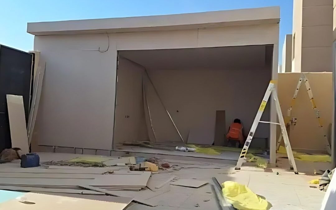 تنفيذ أسمنت بورد في غرب الرياض بأسعار منافسة